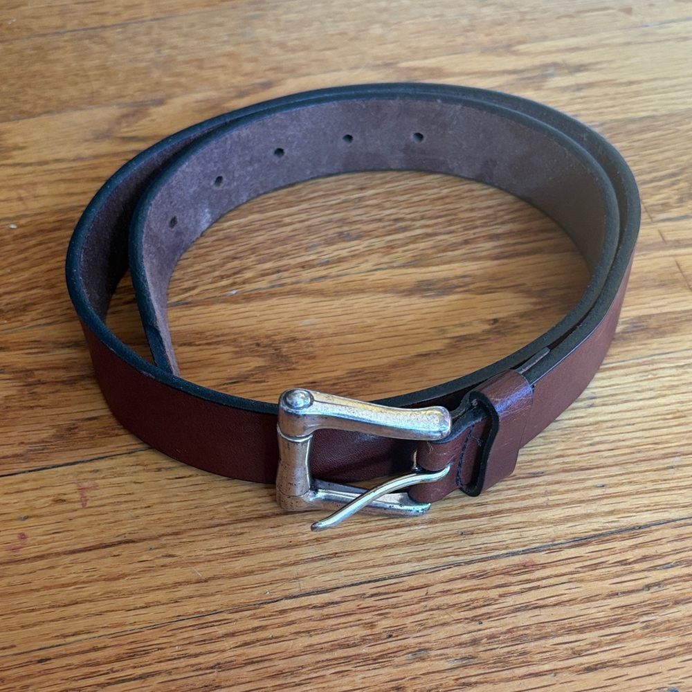 🔥5 FOR $25🔥 The Limited Dark Brown Belt with Silver Buckle